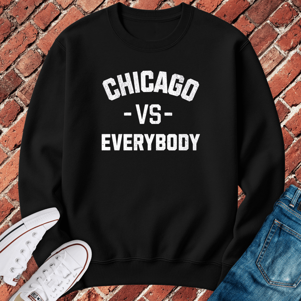 Chicago Vs Everybody Crewneck