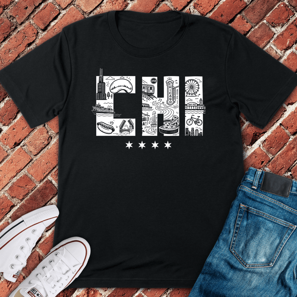 Chi City Collage T-Shirt
