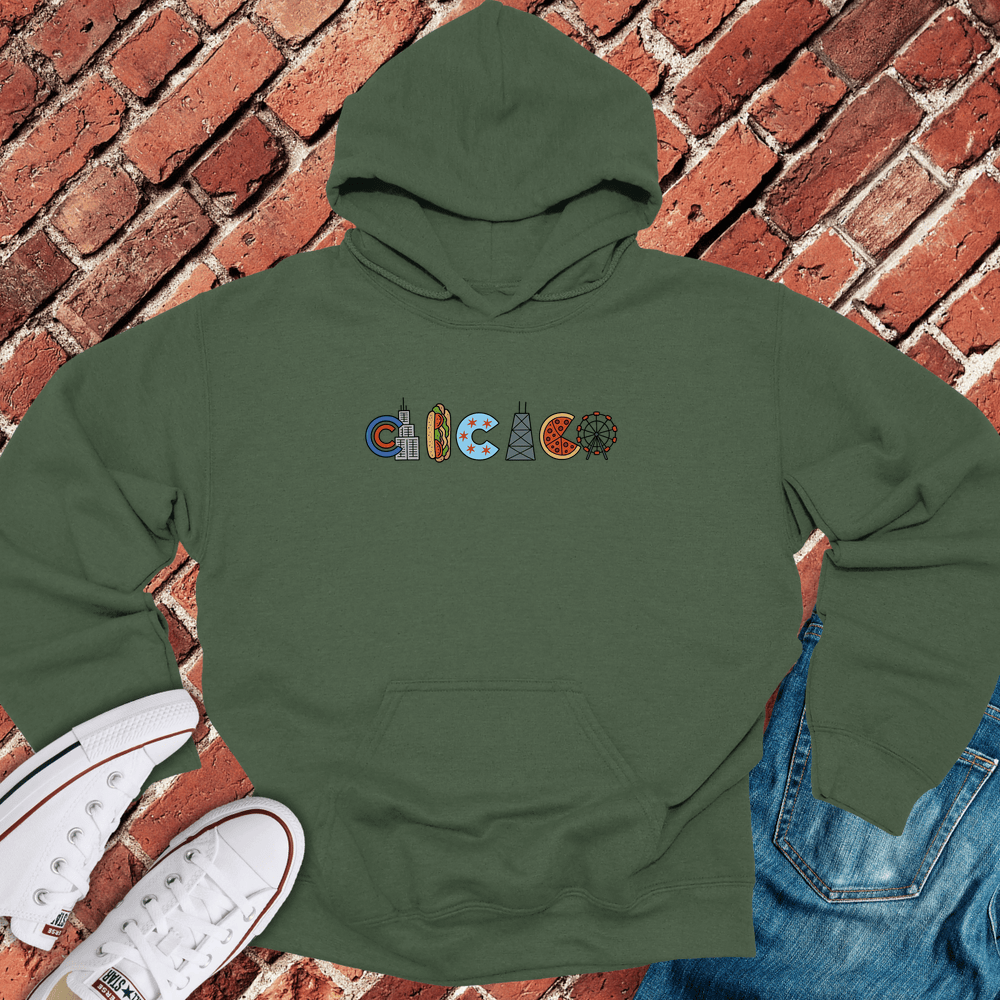 Chicago Icons Hoodie