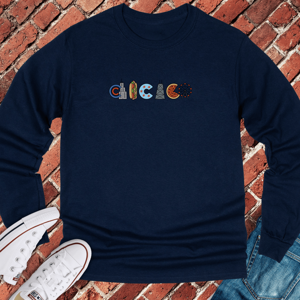 Chicago Icons Long Sleeve