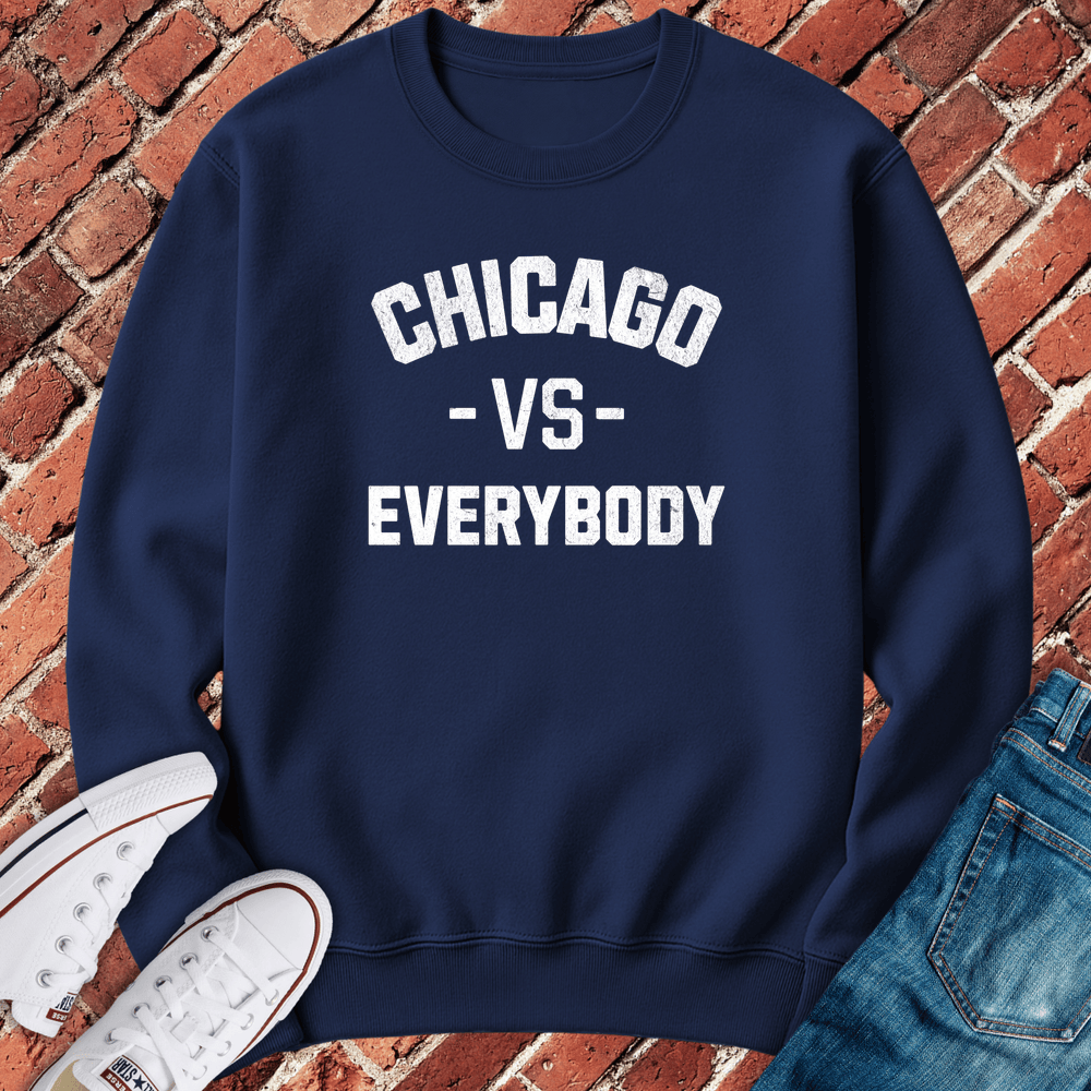 Chicago Vs Everybody Crewneck