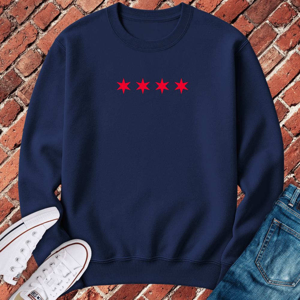 Six Point Stars Crewneck