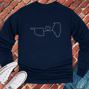 Oklahoma - Illinois Long Sleeve