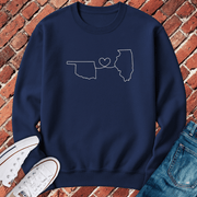Oklahoma - Illinois Crewneck