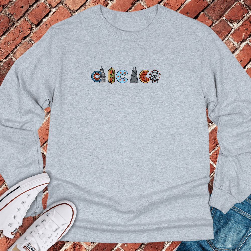 Chicago Icons Long Sleeve
