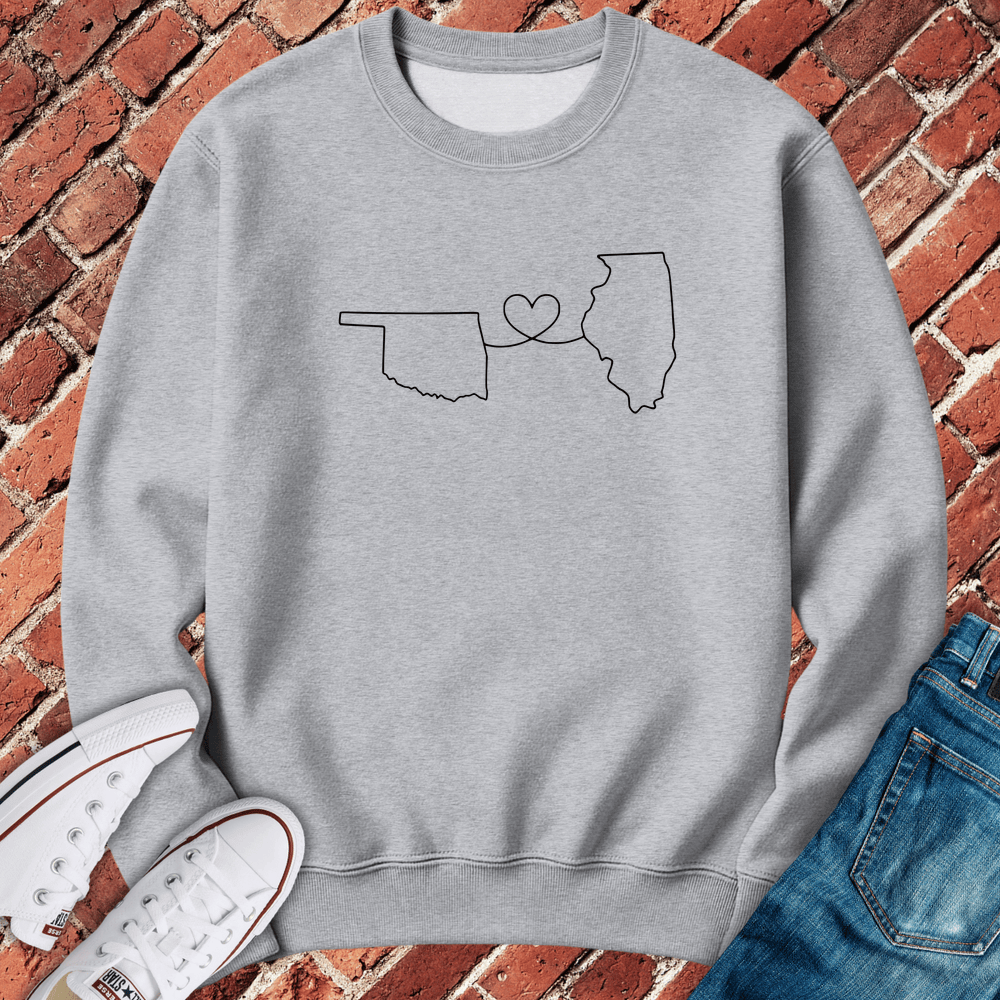 Oklahoma - Illinois Crewneck
