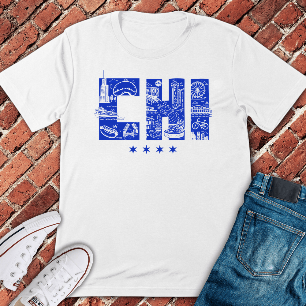 Chi City Collage T-Shirt